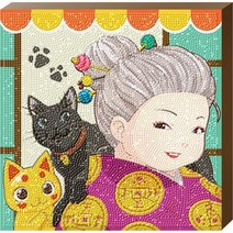 전천당 (캔버스) 보석십자수 25x25보석십자수 이상한과자가게 전천당보석십자수 캔버스보석십자수 캔버스형보석십자수 애니보석십자수 애니메이션보석십자수 캐릭터보석십자수 만화보석십자수 다이아몬드페인팅 비즈십자수 큐빅십자수 큐빅페인팅 DIY키트 비즈아트 큐빅아트, 본상품