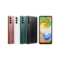 삼성 갤럭시A04s 듀얼심 LTE 공기계 자급제폰 새상품 관세포함, 블랙, 64GB