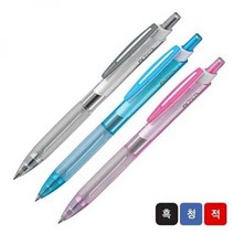 모나미 FX-ZETA 유성볼펜 노크식_0.5mm_적 -박스, 없음
