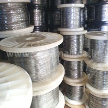 스텐와이어로프 GAC 철 와이어로프 롤단위 판매 0.6mm 부터 다양한 사이즈 최다품목 보유 턴버클 심블 샤클 크립 와이어로프부속 일괄, 와이어부속품, 와이어커터기, 중형