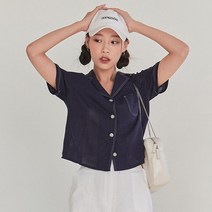 트렌드컬렉션 린넨 단추 포켓 스커트 TRSK20843