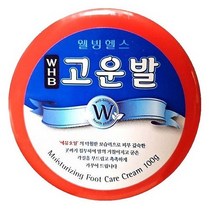 웰빙헬스 WHB 고운발 100g 2개 에뮤오일함유 풋케어보습크림 발관리용품