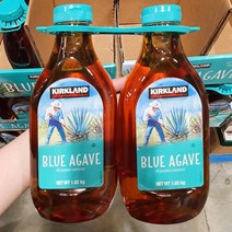 커클랜드 시그니춰 블루 아가베 시럽 1.02kg x 2개 선인장시럽 (휴대용손소독젤증정), 1020gX2개
