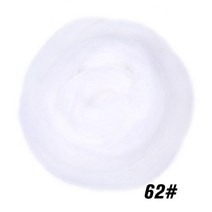 부직포 천연 가습기 만들기 재료 MIUSIE-26 색 펠팅 양모 소프트 울 섬유 로빙 바늘 및 공예 DIY 인형 여, 22 62