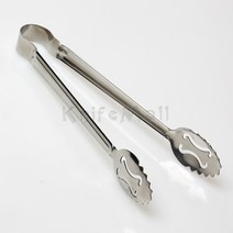 국산 스텐 샐러드 집게/뷔페집게/야채집게/채소집게, 대(30cm)