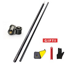 카본상대 PREOAIDR 3142 탄소 섬유 큐 스틱 샤프트 메이플 당구 키트 샤프트 Uni-loc 조인트 불렛 10.8mm 11.75mm 13mm 팁, 44.P3 black - 12.5mm