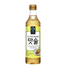 [UNIQ] 국산 100% 생강과매실!! 청정원 맛술 830ml, 4개