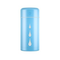 차량용 공기청정기 자동차 자동차 공기 별이 빛나는 하늘 빛 USB 분위기 조명편리한 미니 홈 오피스 분무 아로마 테라피 정수기 878bEA2c6, 03 Blue