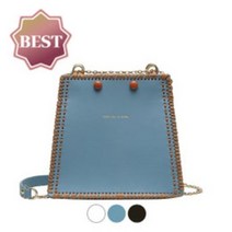 [공블리] 체인 숄더백 DIY 키트 가죽가방 만들기, 블랙