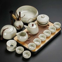 찻 잔 세트 선물용 홍차잔 집들이 커피잔 패키지, 프리미엄 8잔 다도 15종 세트 + 선물상자