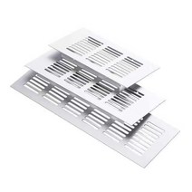 알루미늄 합금 에어 벤트 천공 시트 15cm60cm 웹 플레이트 환기 그릴 옷장 신발 찬장 장식 커버, length 250MM, Width 150MM