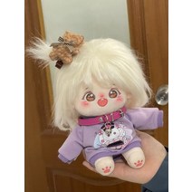 무속성솜인형 아이돌 인형옷 20cm 수제 2 개 20cm 스위트 쿨 스타일 멀티 컬러 칼라 카와이 스, 04 2pc no doll_01 20cm
