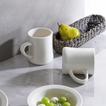 시라쿠스 뉴욕 빈티지 레트로 오목 머그 400ml, 단품