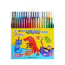 펜코리아(디오피스) 지구화학 투명이 색연필 12색 14색 16색 25색 32색 50색, 36색