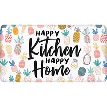아파치밀스 소프트 스탠드 쉐프 주방 매트 53x99cm | 싱크대 조리대 부엌 쿠션 | Apache Mills Soft Stand Chef Kitchen Mat, Happy Kitchen 해피 키친