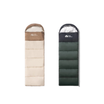 MobiGarden 휴대용 캠핑 침낭 더블, 소나무 녹색 1.0kg*2, 2개
