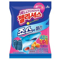 칠성 워터젤리 젤리추천 롯데 죠스바젤리 젤리셔스 과일젤리 대용량젤리 70G 8개, 5세트