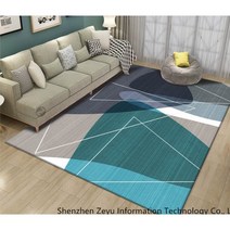 북유럽풍 대형 거실 카페트 사계절 극세사 소형 러그 매트 모음, 80×120cm + M