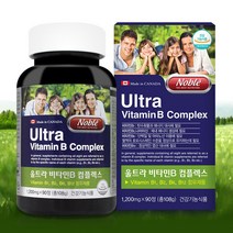 고농축 고함량 비타민B 컴플렉스 비타민B군 1 200mgx90정 3개월분 B1 B2 B12 피로회복 활력