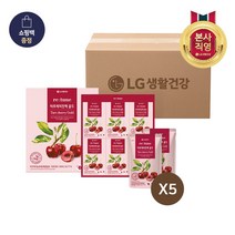 타트체리진액 골드 60ml 24포+쇼핑백 LG 리튠 명절 설 건강 선물세트 x 5개, 단품, 단품