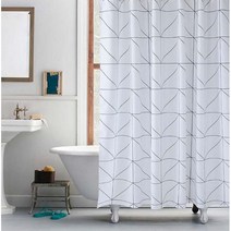 욕조 욕실 샤워 실 파티션 다이소 화장실 커튼 가림막, 13_핫바스 M120x180/YS-31