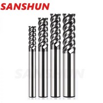 코너 라운딩 엔드 밀 HRC70 R Bullnose CNC 텅스텐 밀링 커터 카바이드 6 8 12 생크 표면 가공 금속 라우터 도구, 12R05X12DX100L