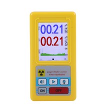 휴대용 방사능측정기 영문버전, 화이트, 1개