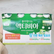 풀무원 다논 액티비아 알로에 130ML X 8입 X 1개, 종이박스포장
