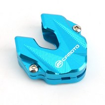 오토바이슈트 바이크 겨울 CNC 키 체인 링 + 커버 셸 슈트 CFMOTO SR250 SR MY22 CLX700 CLX 700 800 MT, 04 key shell Blue