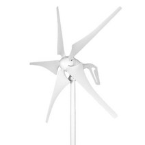 600W-1000W 풍력 발전기 자유 대체 에너지 가정용 풍차 MPPT 하이브리드 컨트롤러, [01] 12V, [03] MPPT Hybrid Control, [02] 800w 5 Blades