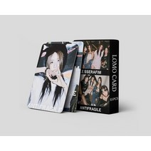 르세라핌포카 아이돌 르세라핌 굿즈 포토카드 김채원 홍은채 사전 판매 kpop 아이돌 55장 lomo 카드 le sserafim antifragile photocard 새 185, 1