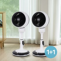 보국 에어젯 3D 입체회전 스탠드 써큘레이터 선풍기 BKF-2089CB 1+1SET