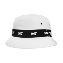 PXG 로고리피트 버킷햇 골프 벙거지 모자 화이트, 없음