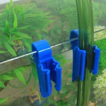 수족관 어항 호스 정리 고정클립 다양한 호스고정, 블랙