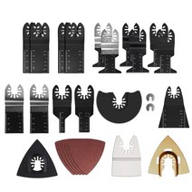 다기능 진동 공구 다목적 진동 톱 블레이드 26 개 Dewalt Fein 멀티마스터 밀워크 마키타 액세서리 용 스, 01 26pcs kit