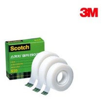 3M 매직테이프 리필/810R 18mmX32m 1개, 본상품선택
