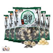 동아제과 죽염사탕(280g) x 5봉(+자색옥춘사탕 20g 포함), 5개