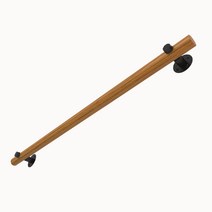 계단안전바 유럽식 계단 난간 노인 실내 복도 다락방 유치원 미끄럼방지, 50CM2개의고정포인트