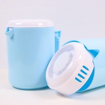 플라스틱 와플 반죽 주전자 반죽통 디스펜서, 핑크