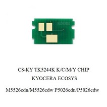 교세라 토너칩 TK-5244K칩 (KYOCERA ECOCYS M5526/P5026) 교세라5244칩 M5526칩 교세라5526칩 교세라5026칩, 검정 TK-5244KK 4K