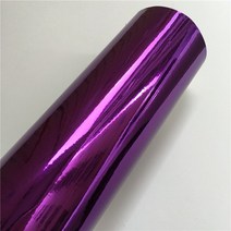 은박단열재 바닥 단열재 외벽 스티로폼 Stretchable 블랙 광택 실버 미러 크롬 비닐 필름 랩 자동차 호일, 10 Purple_02 152X30 CM