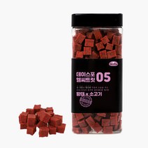 데이스포 헬시 트릿 05 강아지 눈 건강 영양제 소고기 황태 600g, 1개
