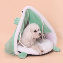 큐브텐트 얼음낚시텐트 빙어텐트 2022 고양이 둥지 매트 플러시 따뜻한 개집 포메라니안 치와와 애완 동물, 04 2_03 L 45X40CM