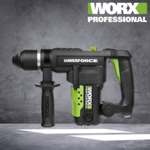 사은품 증정 웍스 WORX WU326P 해머드릴 로타리해머드릴 저진동 함마 경량형 햄머드릴세트 SDS로타리함마드릴 SDS함마드릴 로타리햄머드릴