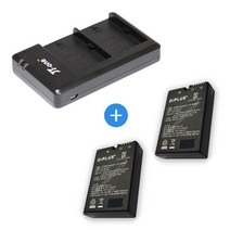 제이티원 니콘 EN-EL14 듀얼충전기+배터리2개 D5500 D5600