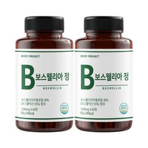 바디프로젝트 프리미엄 인도산 보스웰리아 1000mg x 60정, 2개(4개월분) 120정