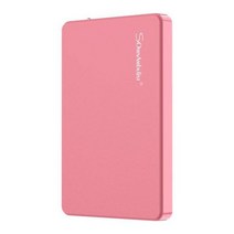 하드디스크 tb 2.5 인치 휴대용 외장 하드 드라이브 1t/500gb/2t USB3.0 저장 장치 데스크탑 노트북 320gb /250gb/160gb, [09] 120GB, [02] Pink