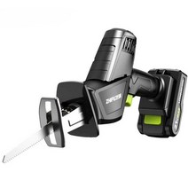 소형전기톱 휴대용 미니 전기 체인 원형톱 충전식 체인톱 전동톱 충전 무선, 4