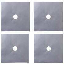 1/2/4 개/대 가스 스토브 수호자 재사용 가능한 가스 스토브 청소 매트 스토브 탑 프로텍터 쿠커 패드 클린 라이너 주방 악세사리, 08