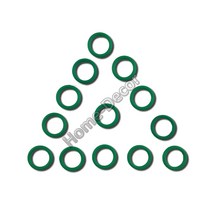 고무오링 패킹 실리콘 오링 고무링 열내유성 3.5mm (와이어 직경) FKM 불소 O-링 고무 씰링 링 O.D 10-55mm, 21 OD 26mm
